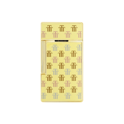 S.T. DUPONT Biggy Lacquered Trinidad Yellow Lighter/Briquet 025077
