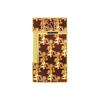 S.T. DUPONT Slimmy Lacquered Game of Thrones Burgundy Lighter/Briquet 028111