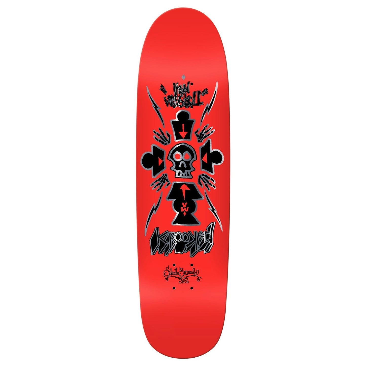 Krooked Skateboard Deck Wastell Redux 8.6" x 31.8"