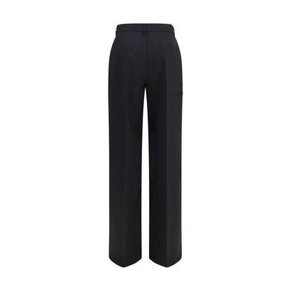 Rick Owens Black Wool Oves Aries Dress Pants