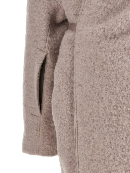 Rick Owens Multicolor Marabou Coat
