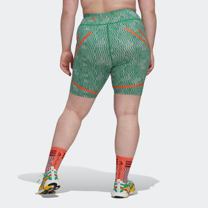 Women's adidas  by Stella McCartney TruePurpose Printed Cycling Leggings - Plus Size