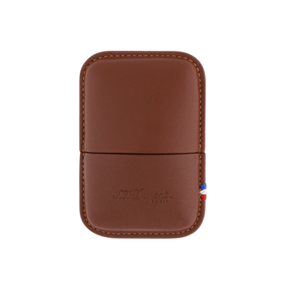 S.T. DUPONT LIGNE 2 LIGHTER CASE/ETUI BROWN 183071