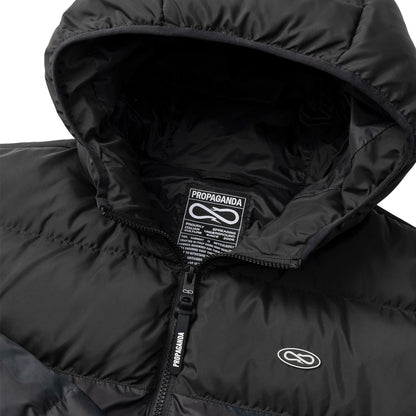 PROPAGANDA  Logo Atom Puffer Jacket art. 25FWPROU726 col. Grey