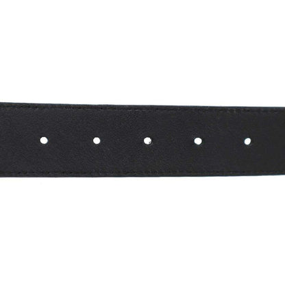 Gucci GG Kaleido Leather Belt Black Beige 95-38