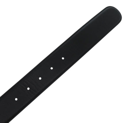 Gucci Buckle Leather Metal Black Belt
