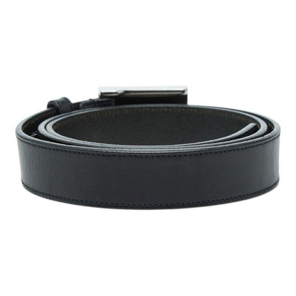 Gucci Logo Buckle Belt 90 36 Black Leather