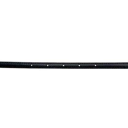Prada Belt Black Nero Thin Waist 80 10 Saffiano Leather