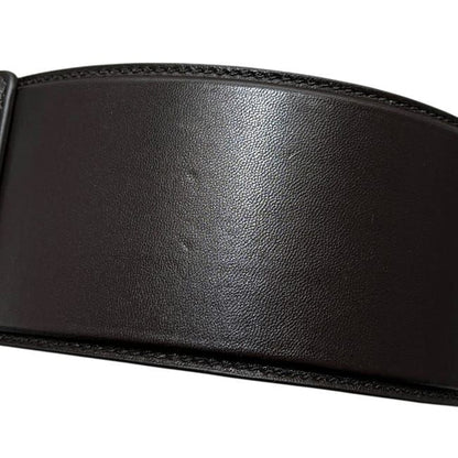 Bottega Veneta Belt Brown M Thick Waist 88 85 Leather