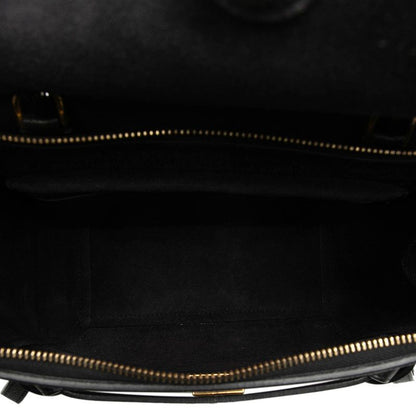 Celine Belt Bag Micro 2-Way Black Leather