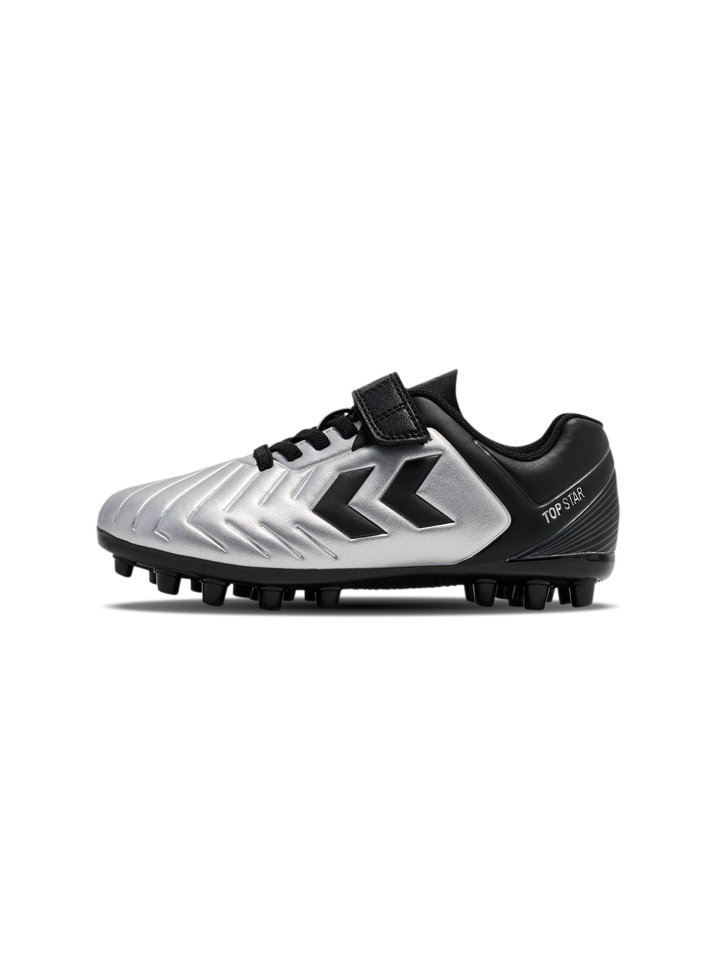 hummel Youth Top Star Mid Ground Velcro 2.0 Cleats