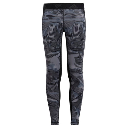 Kids' adidas Allover Print Techfit Tights
