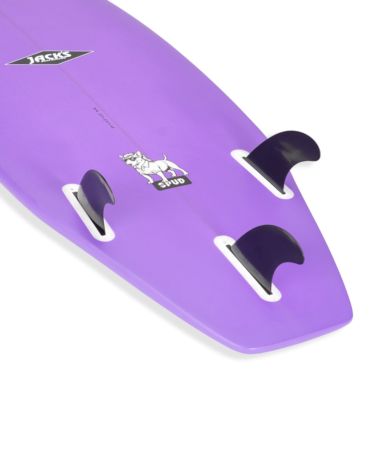 6'0 Spud - Black/White Checkerboard