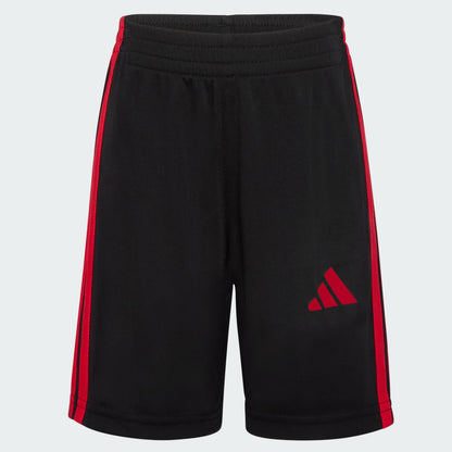 Kids' adidas Two-Piece Short Sleeve Raglan Printed Tee and Shorts Set