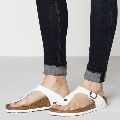 Unisex Gizeh Birko-Flor White Regular/Wide