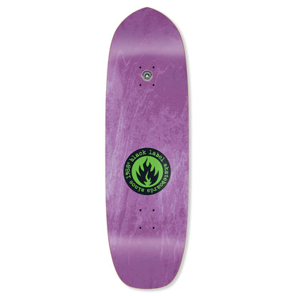 Black Label Skateboard Deck Jason Adams Curb Surfer 9.75" x 32.825"