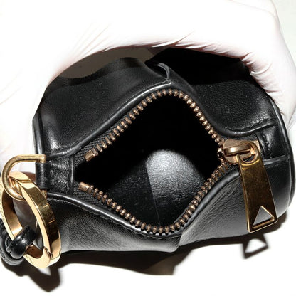 Bottega Veneta Airpods Case Accessory Cassette Calfskin Black Earphone