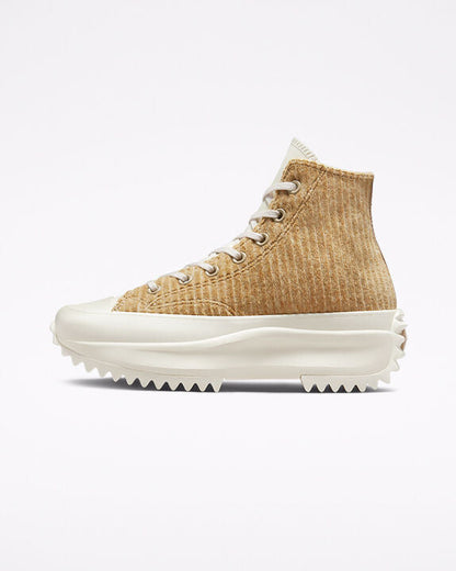 Run Star Hike Platform Striped Knit High Top