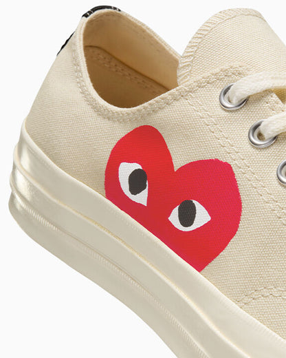 Converse x Comme des Garçons PLAY Chuck 70 Low Top