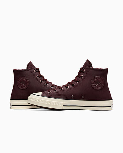 Chuck 70 Distressed Leather High Top