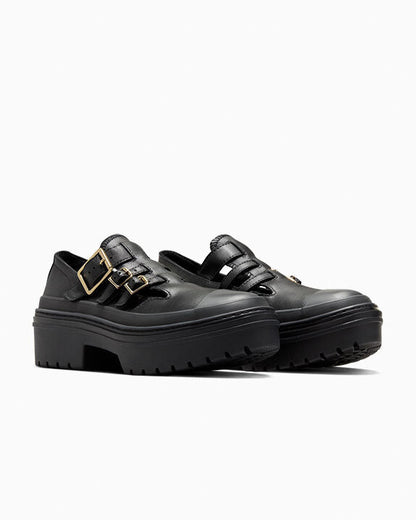 Chuck Taylor All Star Lugged Heel Mary Jane Platform Low Top
