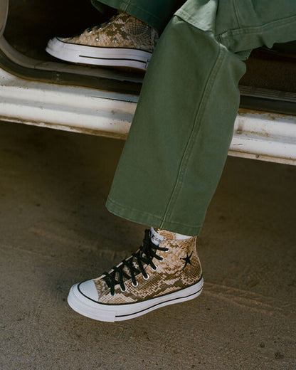 Converse x Stüssy Chuck 70 Snakeskin High Top