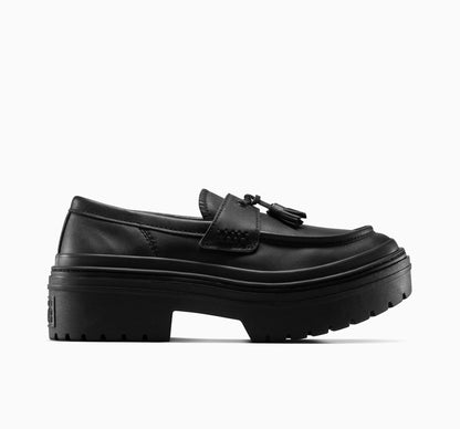 Chuck Taylor All Star Lugged Heel Loafer Platform Leather Low Top