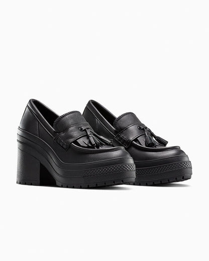 Chuck 70 De Luxe Heel Loafer Platform Leather Low Top