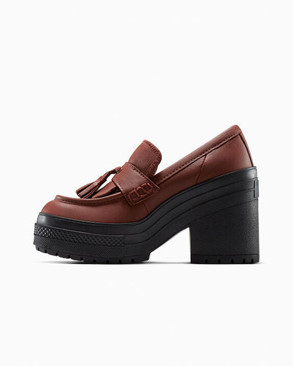 Chuck 70 De Luxe Heel Loafer Platform Leather Low Top