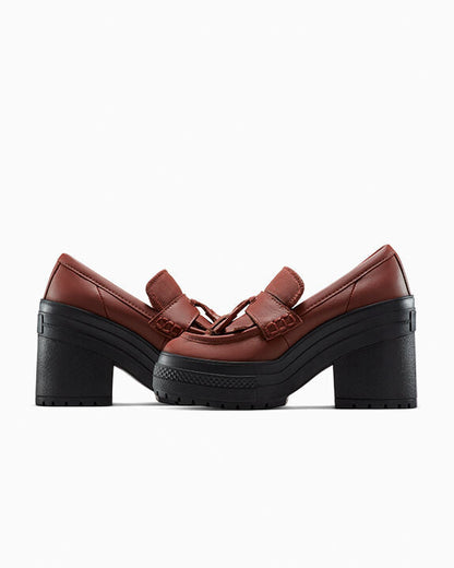 Chuck 70 De Luxe Heel Loafer Platform Leather Low Top