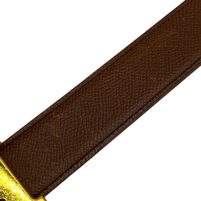 Hermes Constance Belt Accessories Small Leather Brown Green Marked