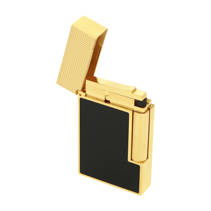 S.T. DUPONT Ligne 2 Micro Diamond Head Black Lighter/Briquet C16601