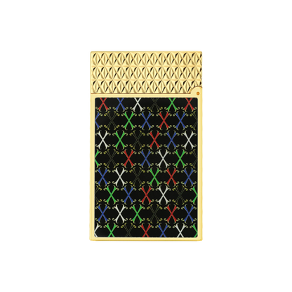 S.T. Dupont Le Grand Fuente Multicolour Lacquered Lighter/Briquet C23060CL