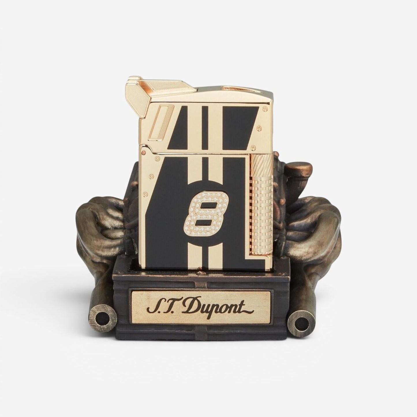 S.T. Dupont 24H Le Mans Limited Edition Smoking Kit, Engine & Lighter C23088HC