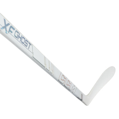 CCM Tacks XF Ghost White Hockey Stick - Intermediate (2025)