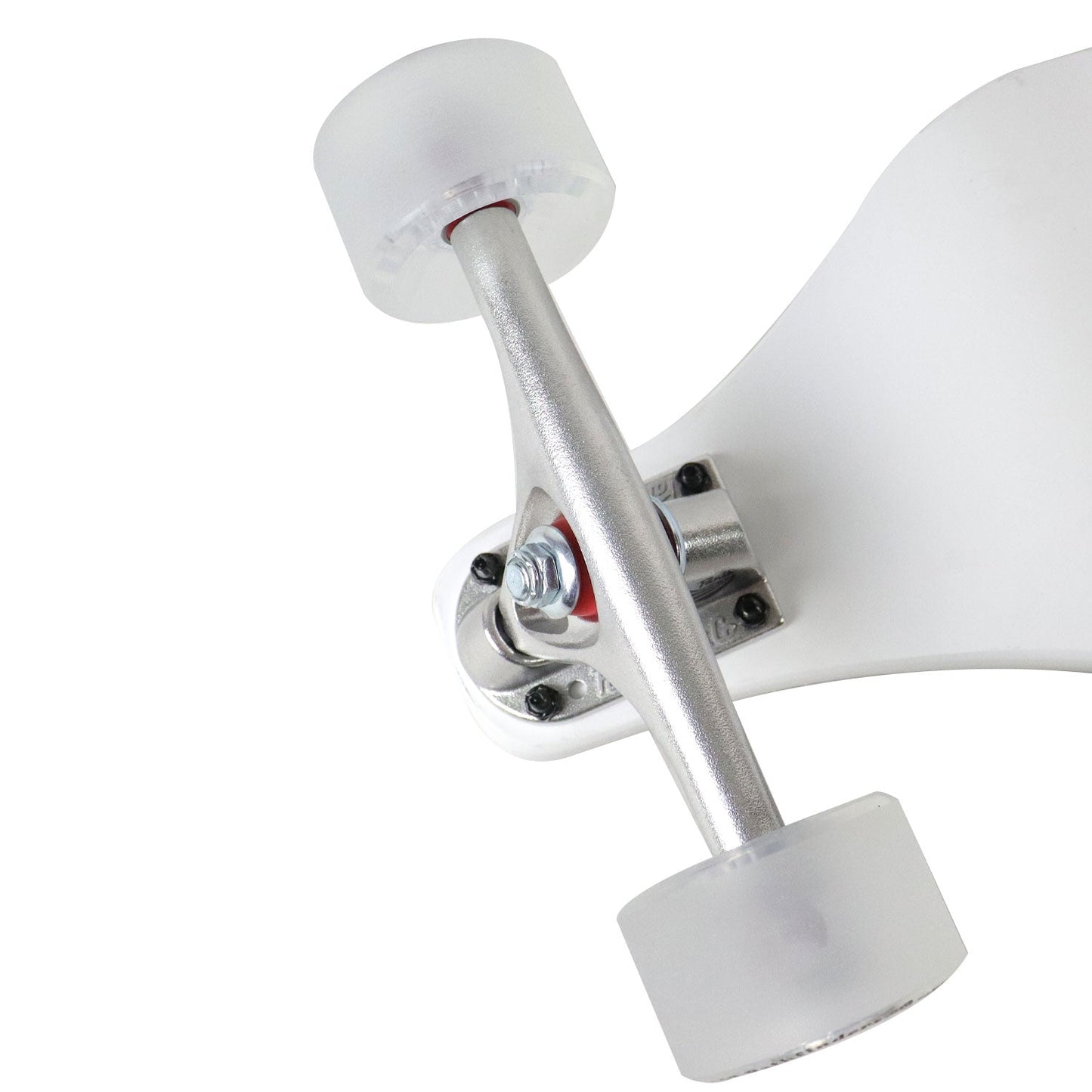 Moose Drop Down Longboard Complete (White) with Paris Trucks, Bigfoot Wheels