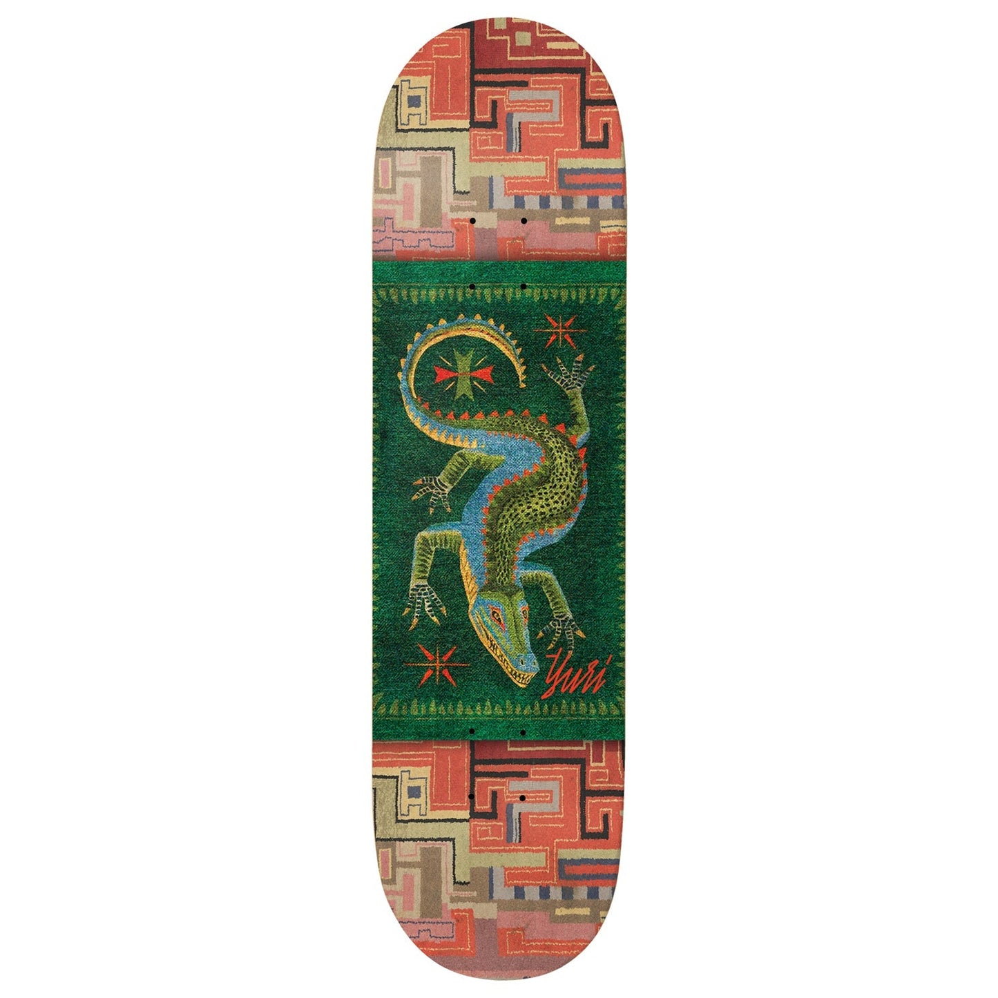 Deathwish Skateboard Deck Yuri Facchini Carpet 8.5" x 31.75"