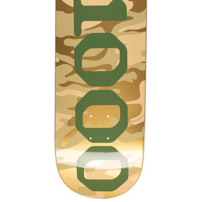 GX1000 Skateboard Deck OG Logo Camo/Green 8.625" x 32.125"