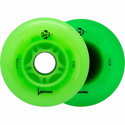 Luminous LED 84mm/85A Wheels (Pack of 4)