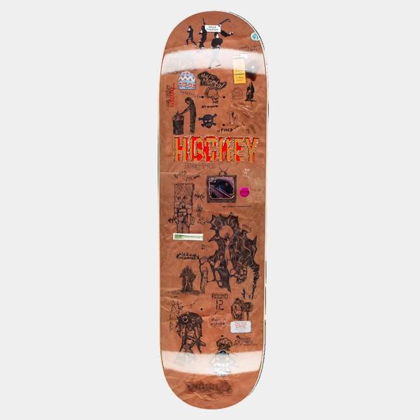 Hockey Skateboards Diego Todd Paper Cover Deck 8.5"