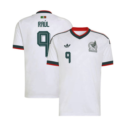 Mexico 26/27 Raul #9 Replica Away Jersey - Youth