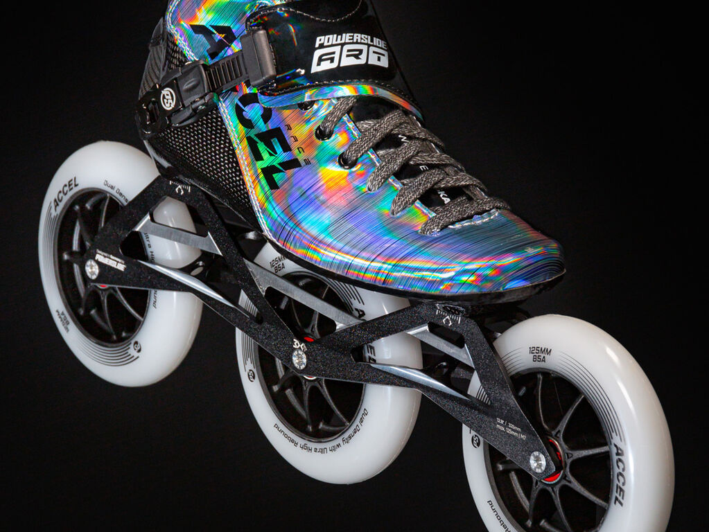 Powerslide Accel Race Reflective 125 Skates