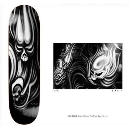 Polar Skate Co. Paul Grund Skulls Deck 8.25"