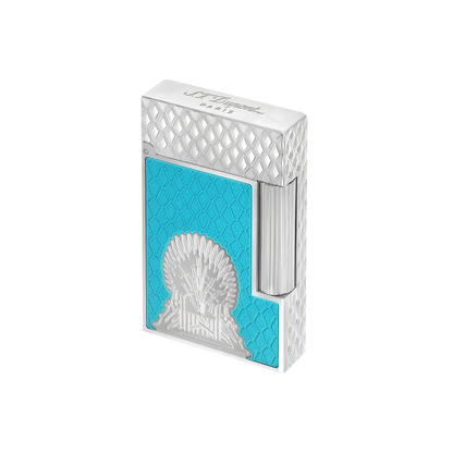 S.T. DUPONT Ligne 2 Lacquered Game of Thrones Icy Blue Lighter/Briquet C16412