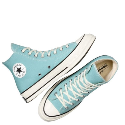 Converse Women's Chuck 70 High Top in Vernal Pool/Egret/Black