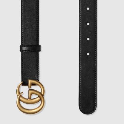 Gucci 2015 Re-edition wide leather belt