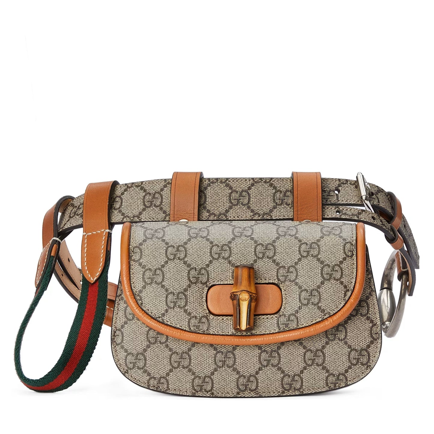 Gucci GG Supreme Bamboo 2way Belt Bag