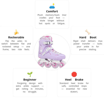 Flying Eagle X3 S7680 Shrike Pastel Skates