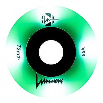 Luminous LED 72mm/85A Wheels (Pack of 4)