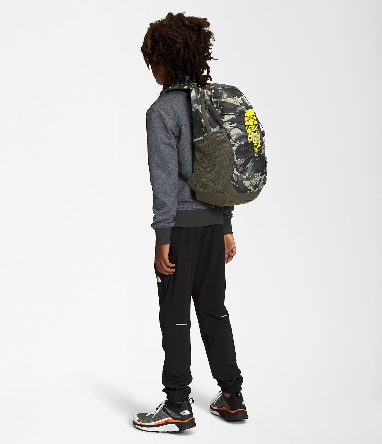 The North Face - Youth Court Jester - Asphalt Grey/LED Yellow-NPF